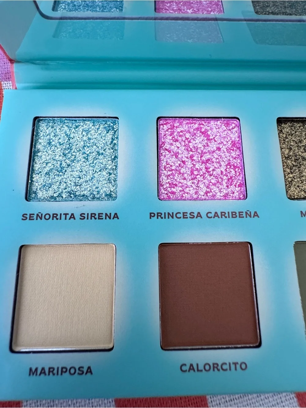 Princesa Del Caribe Pressed Pigment Palette